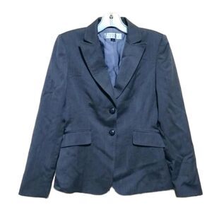 TAHARI Gray Blazer Sz 2